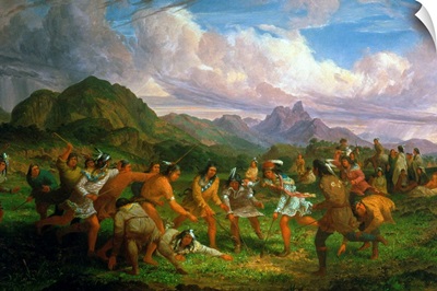 Lacrosse Playing, 1851