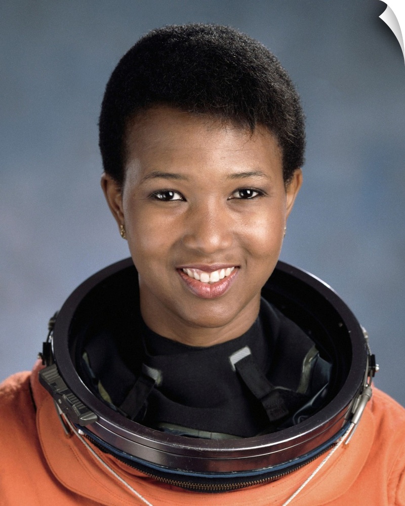 MAE JEMISON (1956- ). American astronaut and physician. Photograph, 1 July 1992.