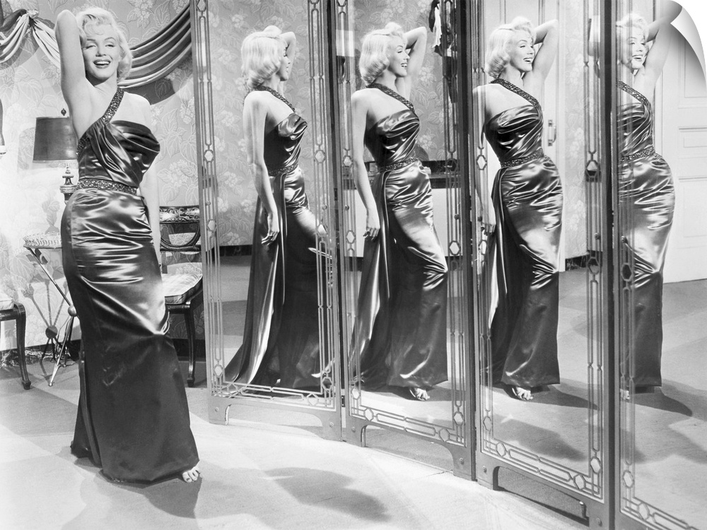 American cinema actress. In a scene from 'How to Marry A Millionaire,' 1953.