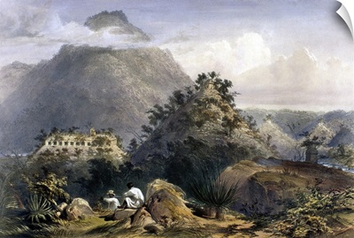 Mexico, Uxmal, 1844