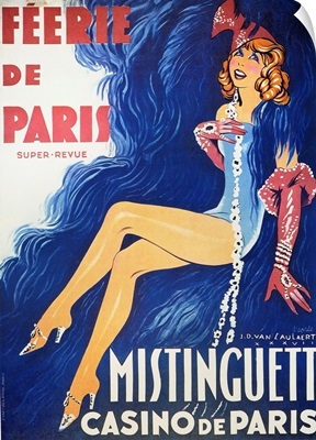 Mistinguett On Poster, 1937