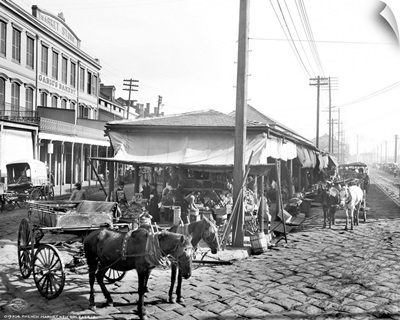 New Orleans, Market, c1906