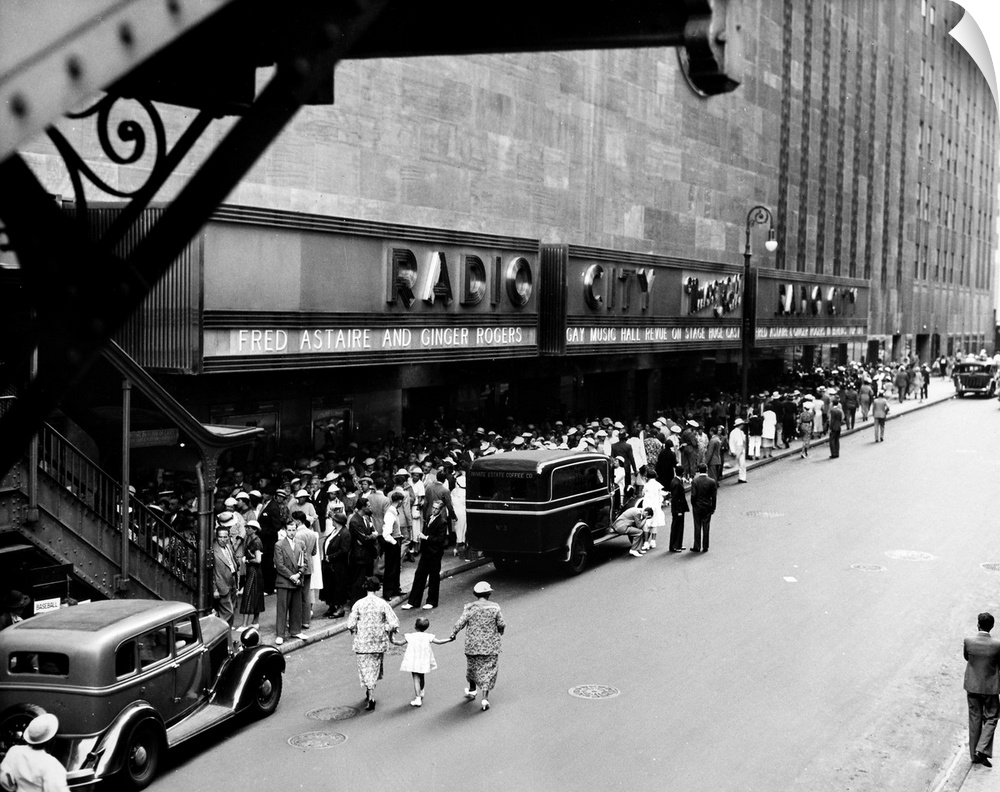 Radio City Music Hall, New York City, 1935.