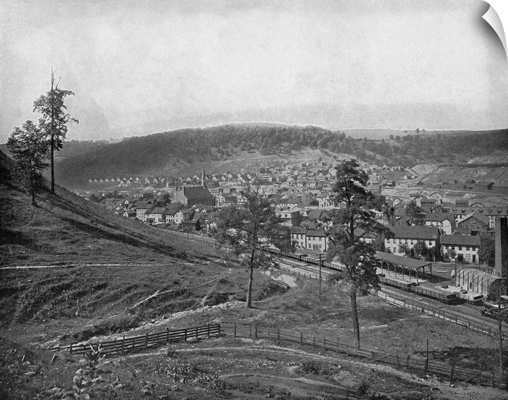 Pennsylvania, Johnstown. Cambria City In Johnstown, Pennsylvania. Photograph, C1890.