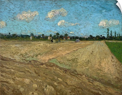 Plowed Fields At Arles, 1888