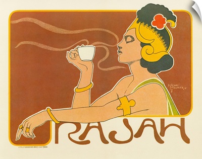 Poster for Rajah coffee, 1897