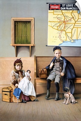 Railroad Poster, 1898