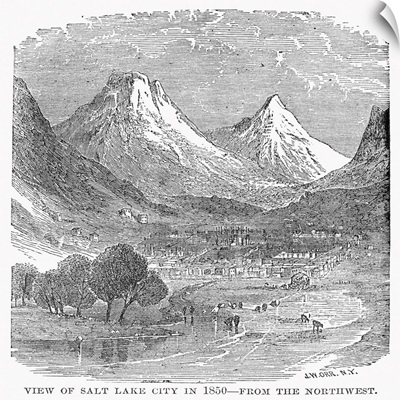 Salt Lake City, 1850