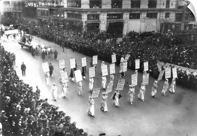 Suffrage Parade, 1913, New York City