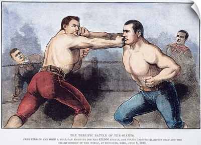 Sullivan and Kilrain Fight