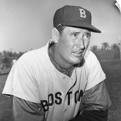 Ted Williams, as a member of the Boston Red Sox, 1957