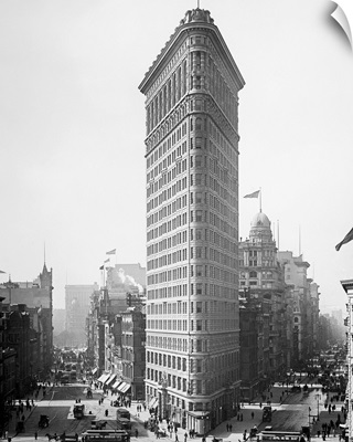 The Flatiron Building in New York City, 1903