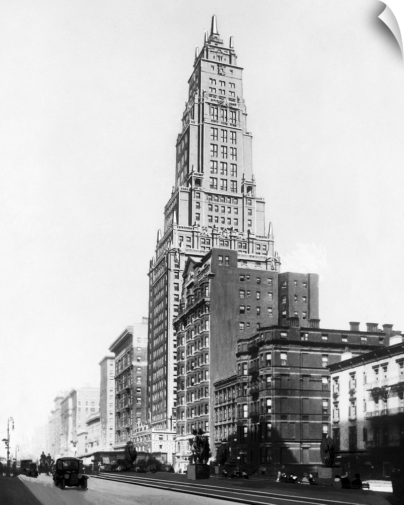 The Ritz Tower on Park Avenue in New York City. Photograph, c1930.