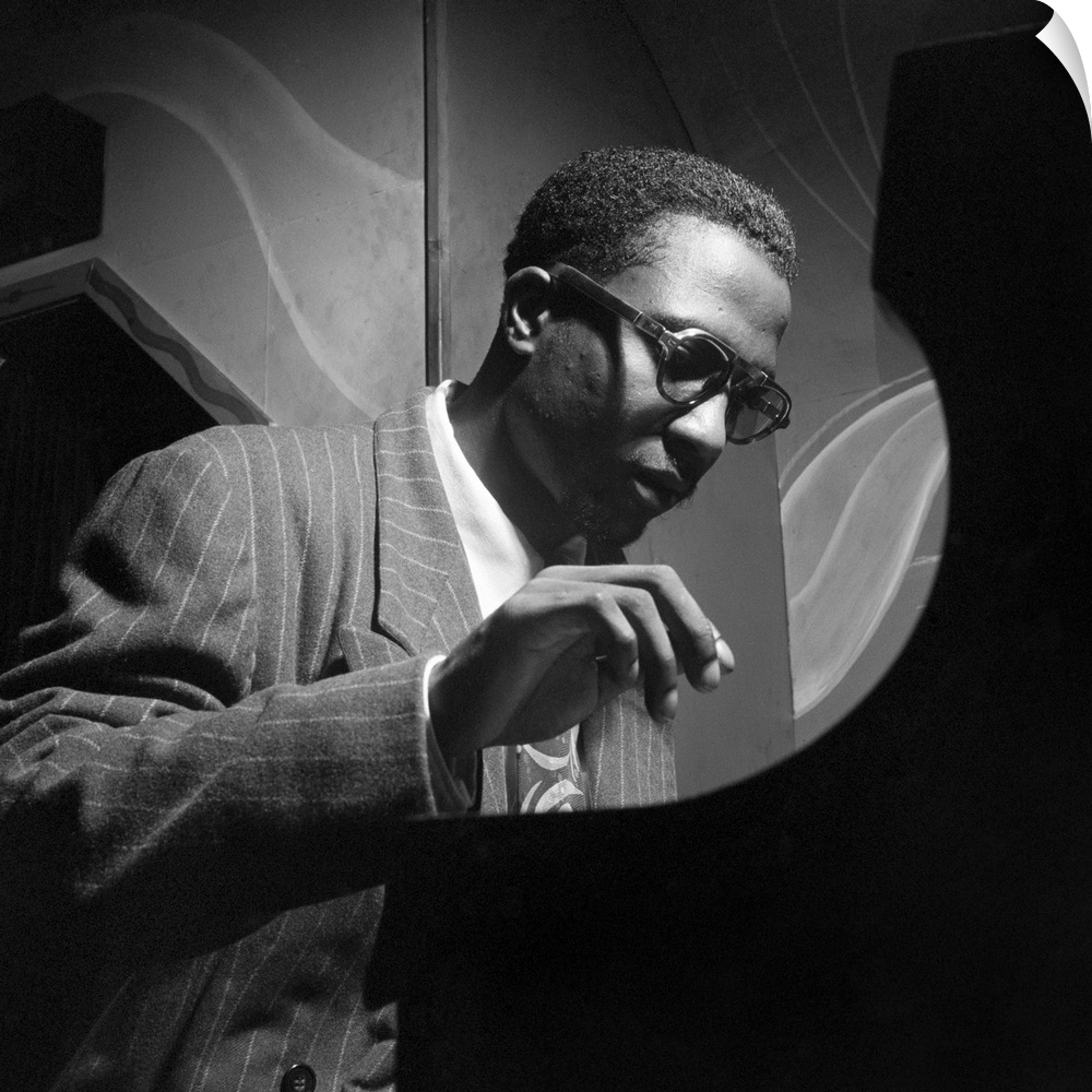 (1917-1982). American composer and pianist. At Minton's Playhouse in New York City. Photograph by William P. Gottlieb, c1947.