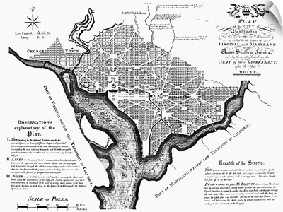Washington, D.C. Plan, 1792