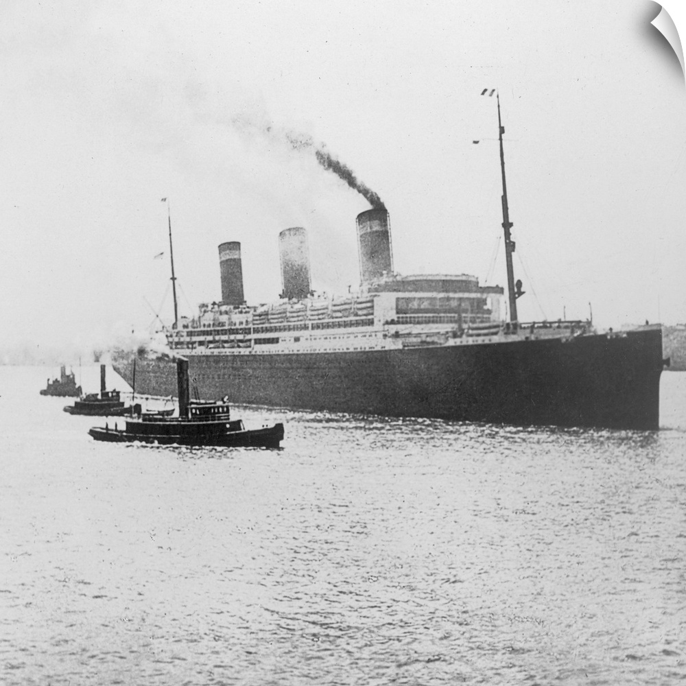 U.S. ocean liner (originally the German liner 'Vaterland), which was used for troop transport by the government during Wor...