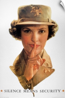 World War II: Careless Talk Poster