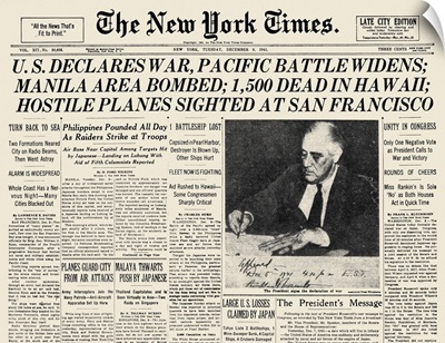 World War II: Headline, 1941