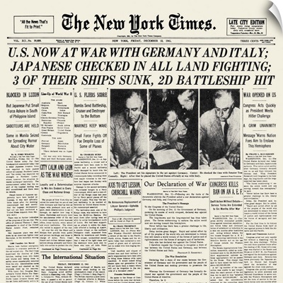 World War II: Headline, 1941