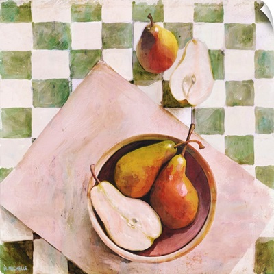 Pears In A Bowl