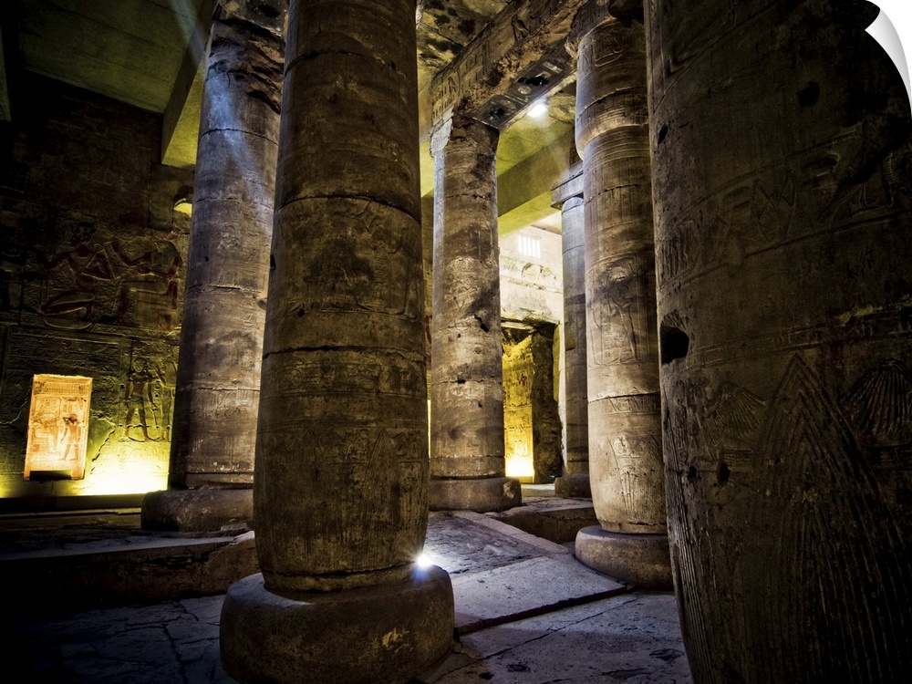 Temple of Sety I at Abydos, Egypt.