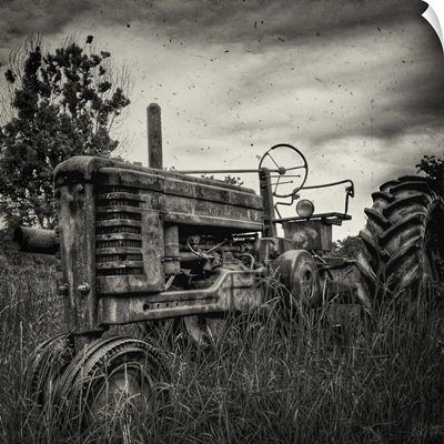 An old tractor