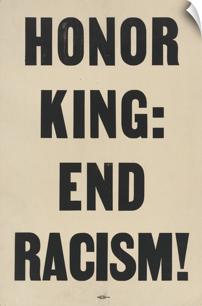 Honor King: End Racism