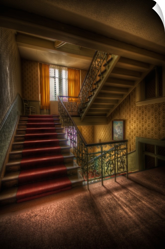 An old unused hotel in the Black Forest Germany