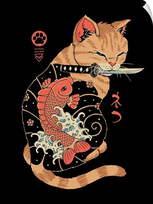 Carp Tattooed Cat