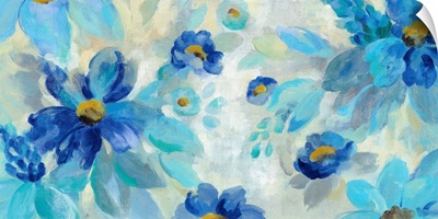 Blue Flowers Whisper I
