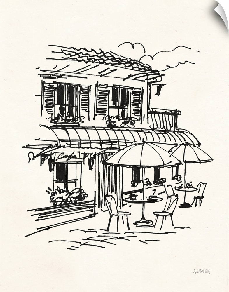 Cafe Sketch I Cream