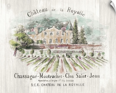 Chateau Royalle on Wood Color