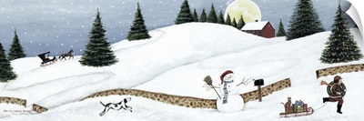 Christmas Valley Snowman