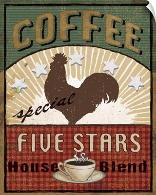 Coffee Blend Label III