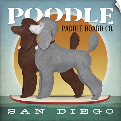 Double Poodle Paddle Board