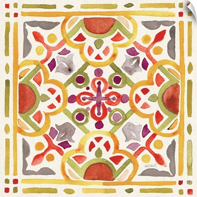 Fall Blooms Tiles I