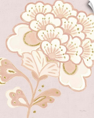 Flora Chinoiserie V Textured Terra