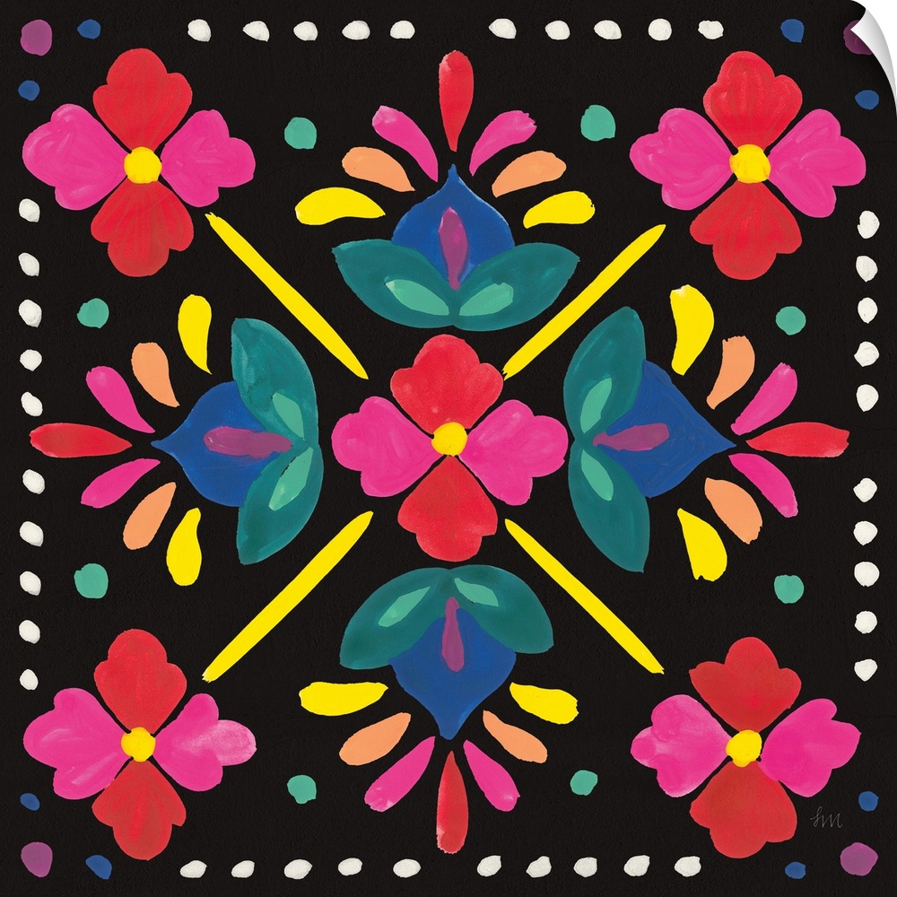 Floral Fiesta Tile I