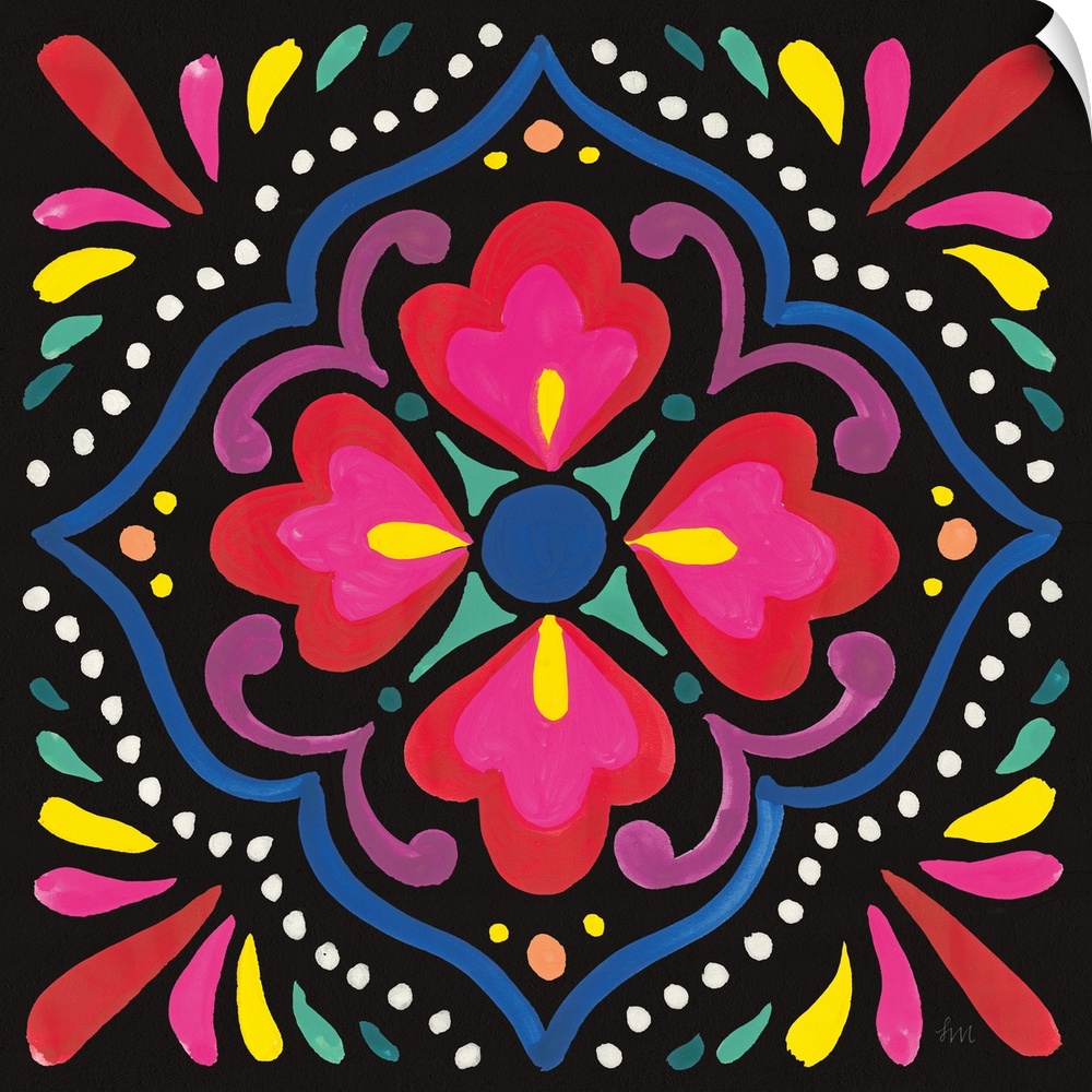 Floral Fiesta Tile V