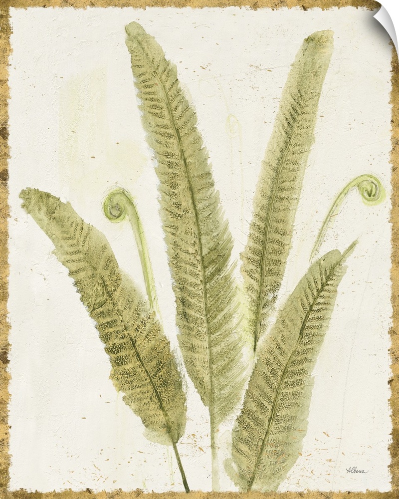 Forest Ferns II v2 Antique