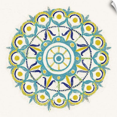 Lakai Circle V Blue and Yellow
