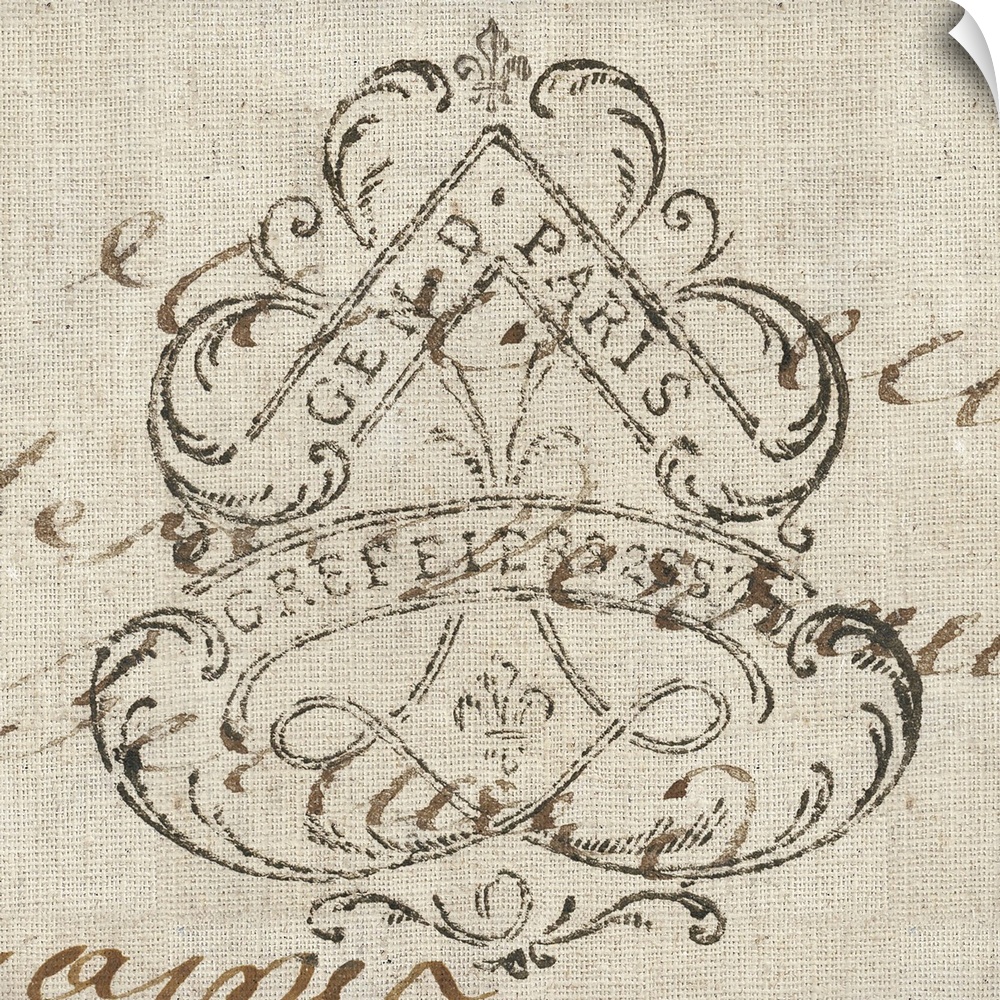 Letter Crest III