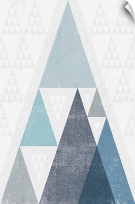 Mod Triangles III Blue