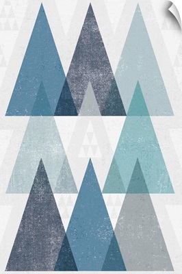 Mod Triangles IV Blue