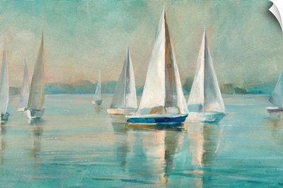 Sailboats at Sunrise