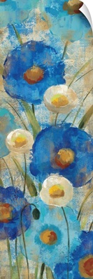 Sunkissed Blue and White Flowers II