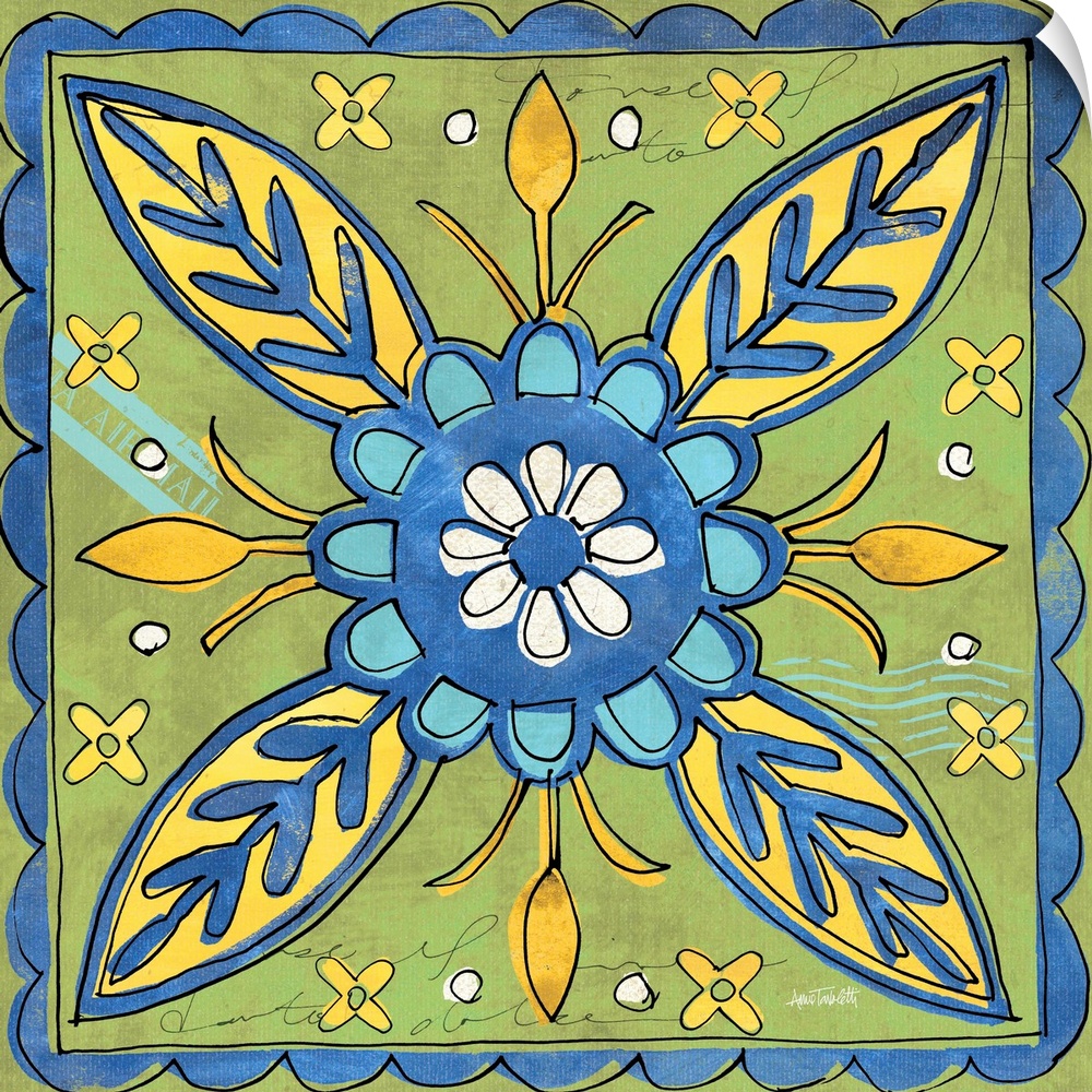 Tuscan Sun Tile III Color