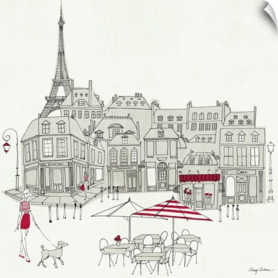 World Cafe  II - Paris Red