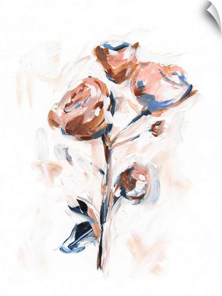 Abstract Rose Bouquet I