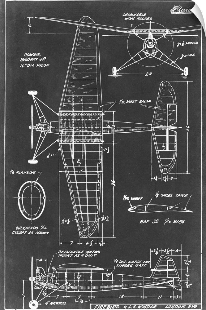 Aeronautic Blueprint IV